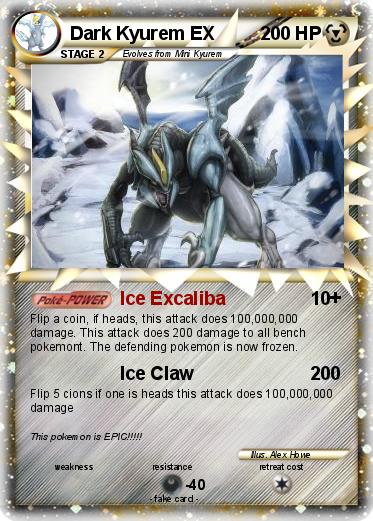 Pokemon Dark Kyurem EX
