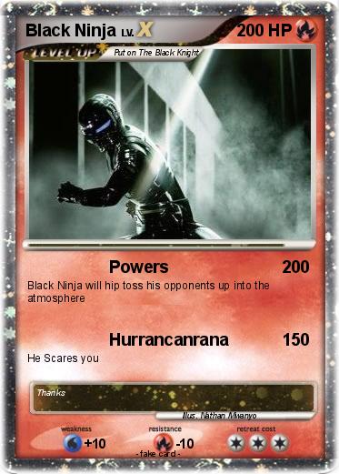 Pokemon Black Ninja