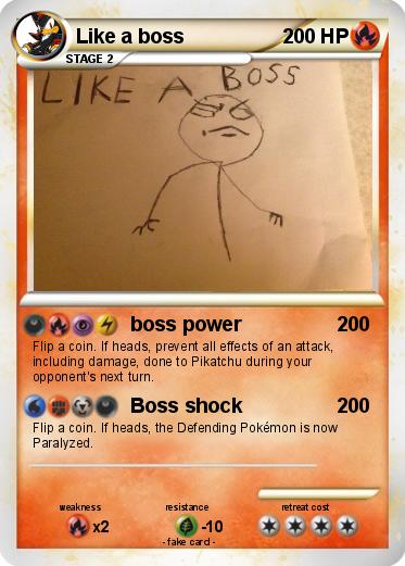 Pokemon Like a boss