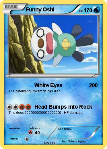 Pokemon Funny Oshi