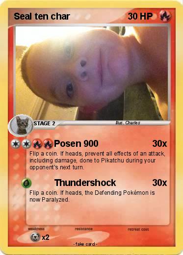 Pokemon Seal ten char