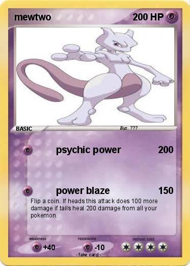 Pokemon mewtwo