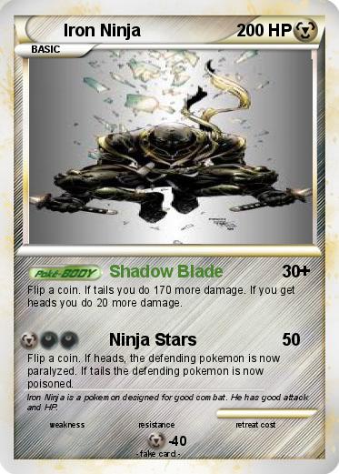 Pokemon Iron Ninja
