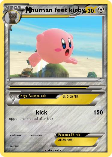 Pokemon human feet kirby