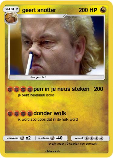 Pokemon geert snotter