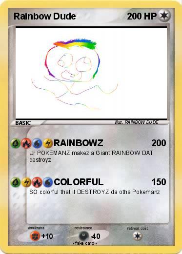 Pokemon Rainbow Dude