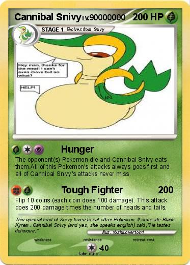 Pokemon Cannibal Snivy