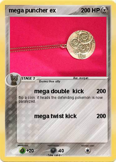 Pokemon mega puncher ex