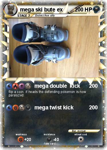 Pokemon mega ski bute ex