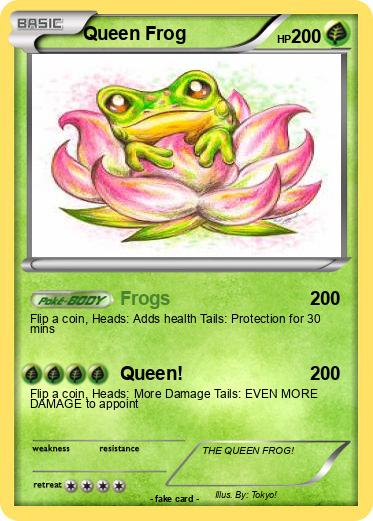 Pokemon Queen Frog