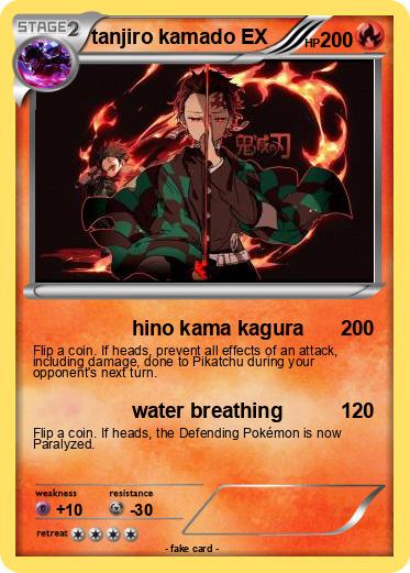 Pokemon tanjiro kamado EX
