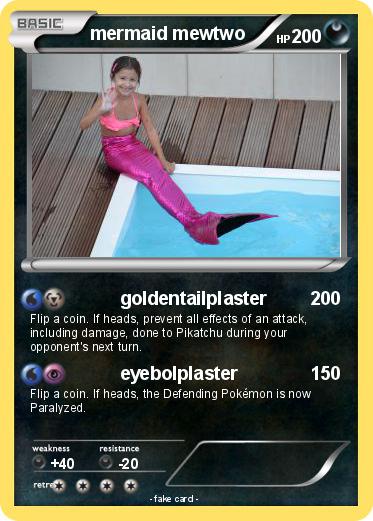 Pokemon mermaid mewtwo