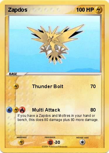 Pokemon Zapdos