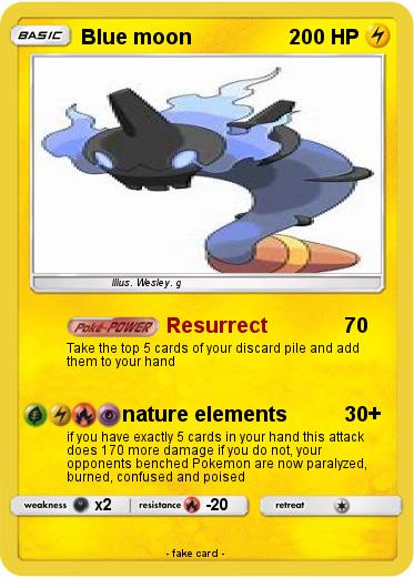 Pokemon Blue moon