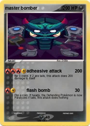 Pokemon master bomber