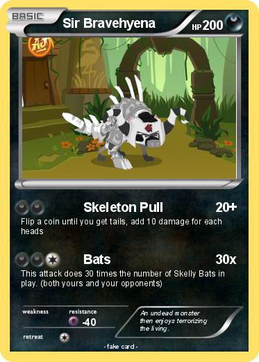 Pokemon Sir Bravehyena