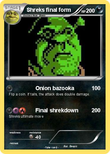 Pokemon Shreks final form