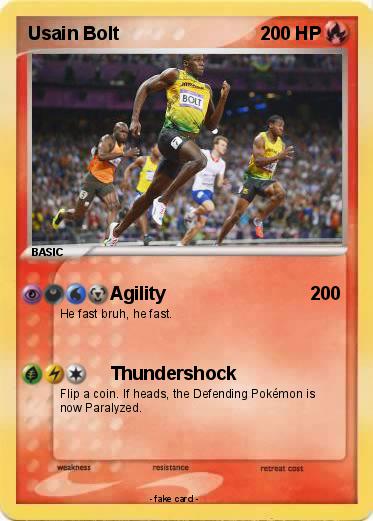 Pokemon Usain Bolt