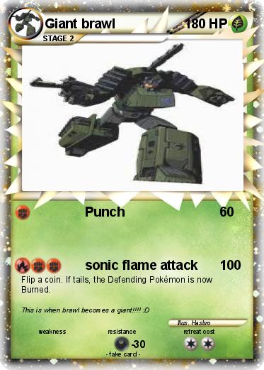 Pokemon Giant brawl