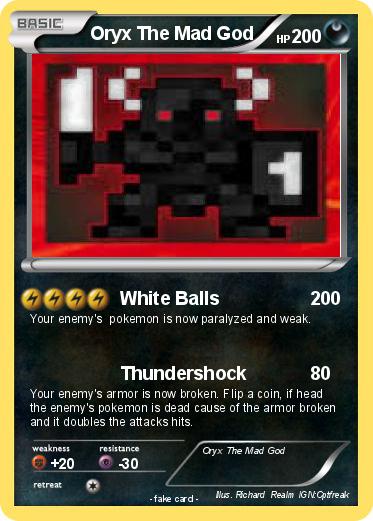 Pokemon Oryx The Mad God