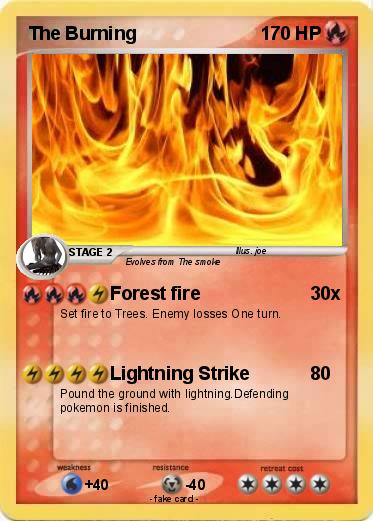 Pokemon The Burning