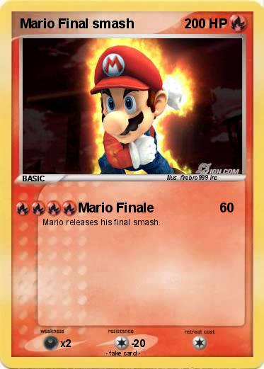 Pokemon Mario Final smash