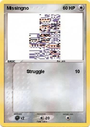 Pokemon Missingno