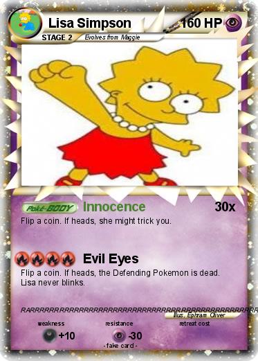 Pokemon Lisa Simpson