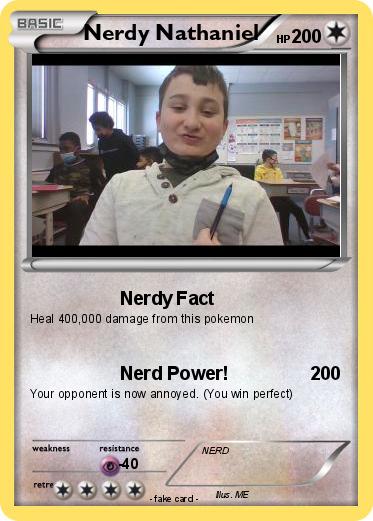 Pokemon Nerdy Nathaniel