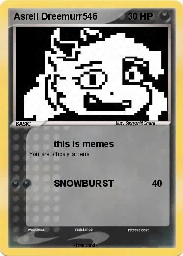 Pokemon Asreil Dreemurr546