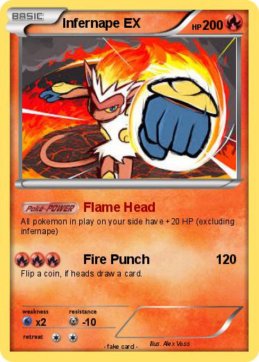 Pokemon Infernape EX