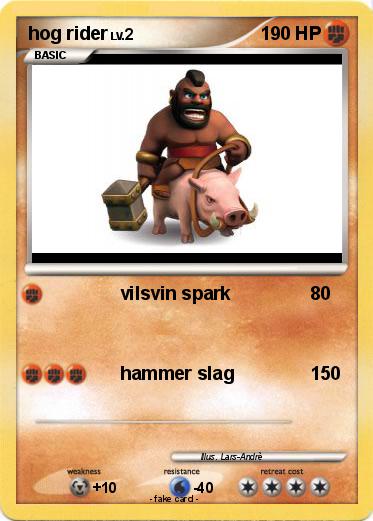 Pokemon hog rider