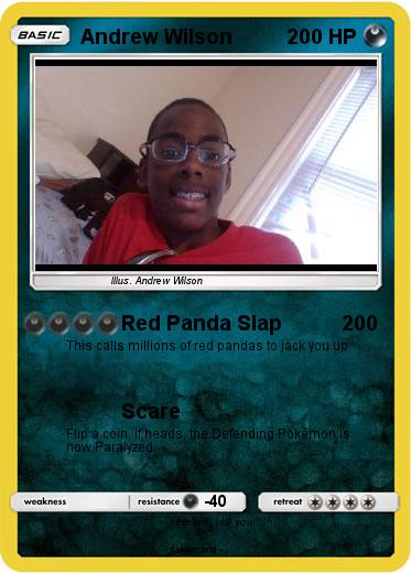 Pokemon Andrew Wilson