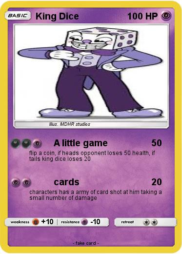 Pokemon King Dice