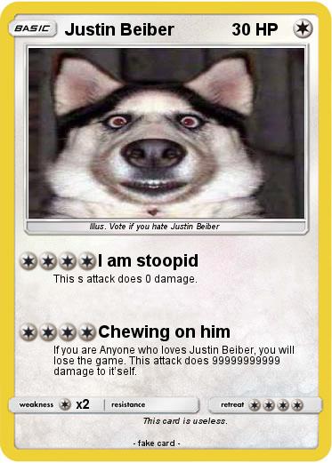 Pokemon Justin Beiber