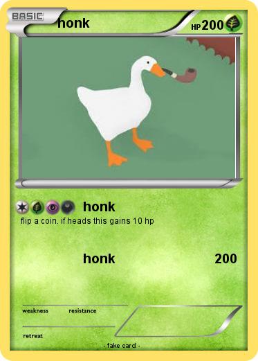 Pokemon honk