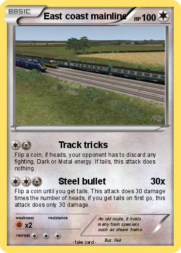 Pokemon East coast mainline