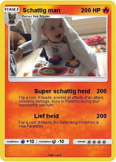 Pokemon Schattig man