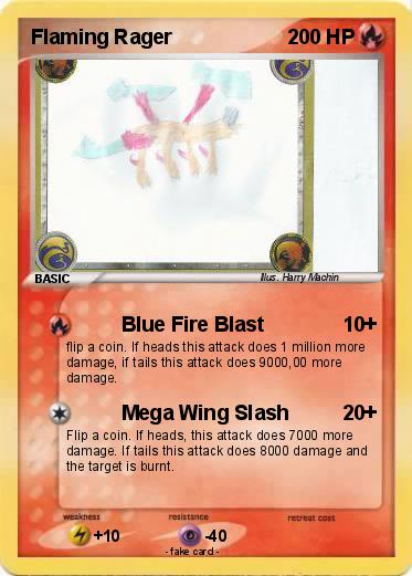 Pokemon Flaming Rager