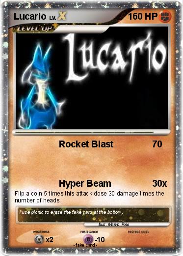 Pokemon Lucario