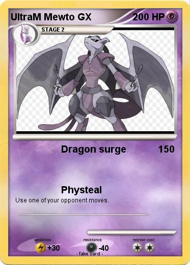 Pokemon UltraM Mewto GX