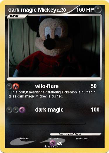 Pokemon dark magic Mickey