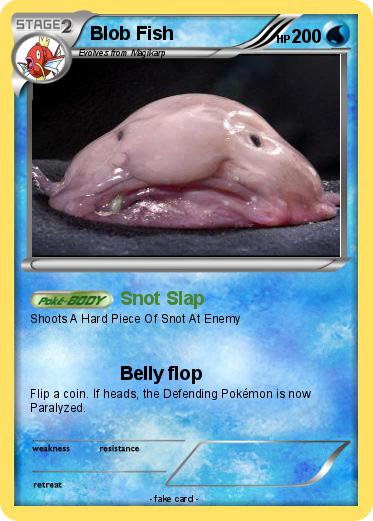 Pokemon Blob Fish
