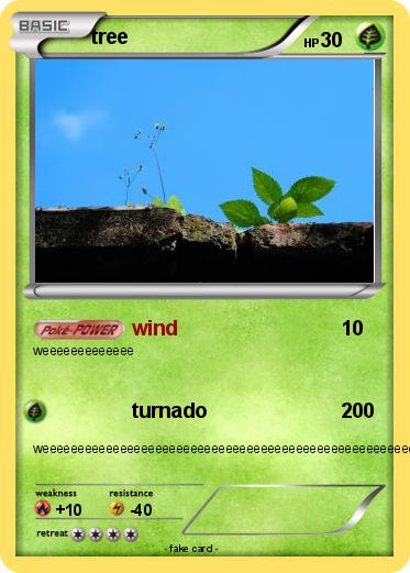 Pokemon tree