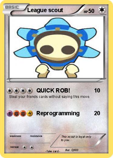 Pokemon League scout