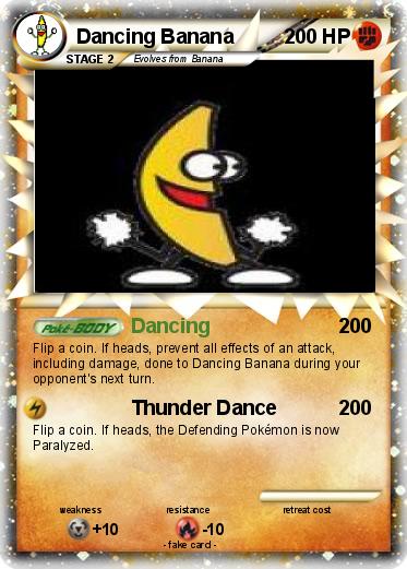 Pokemon Dancing Banana