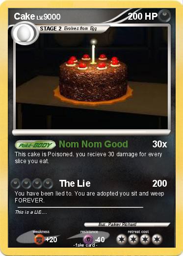 Pokemon Cake