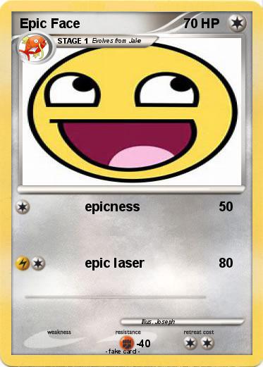 Pokemon Epic Face