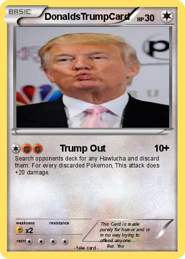 Pokemon DonaldsTrumpCard