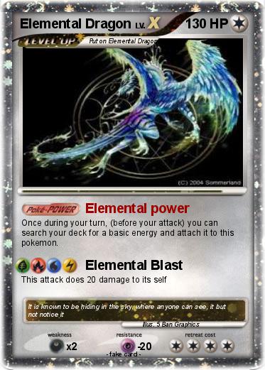 Pokemon Elemental Dragon